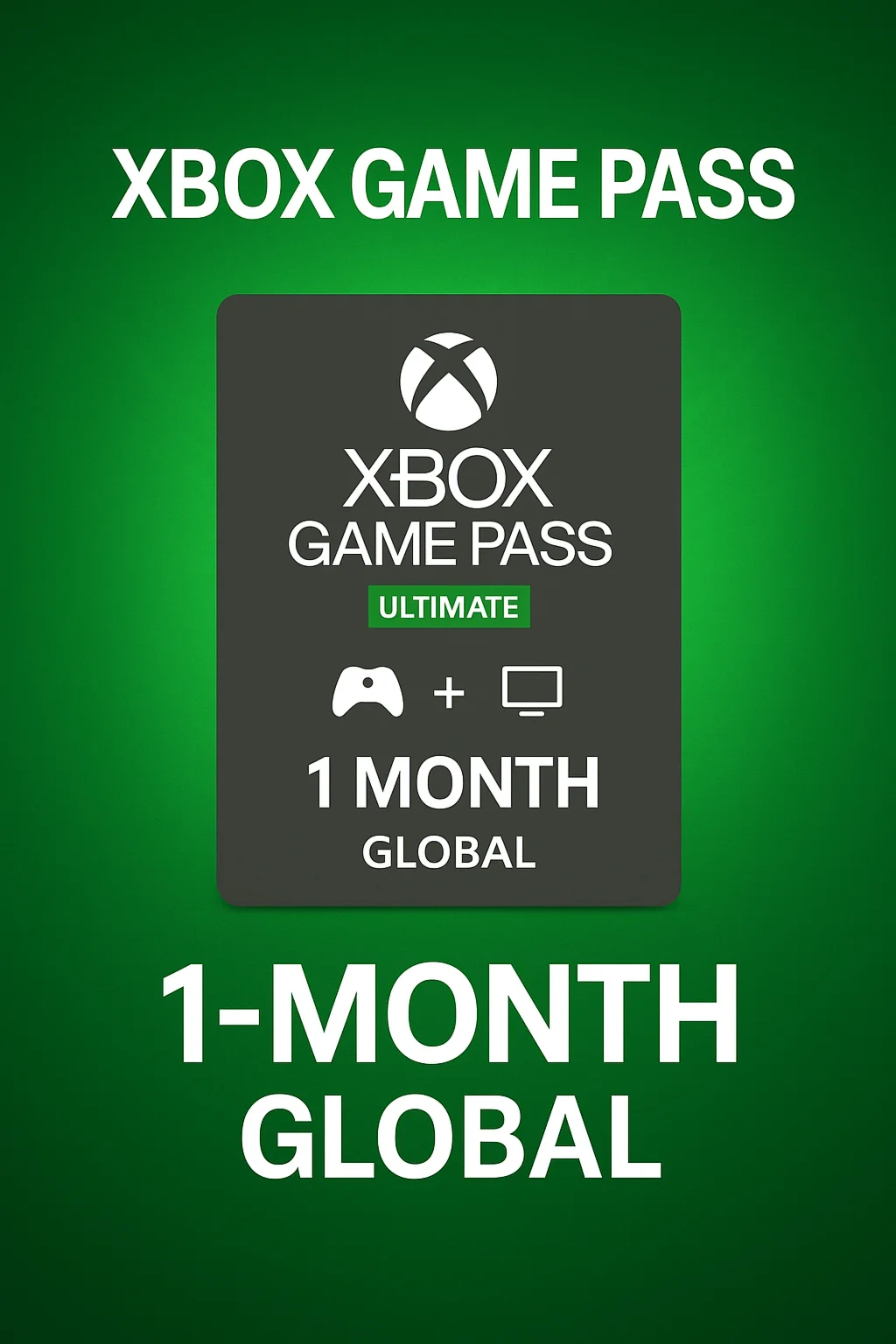 Key Xbox Game Pass Ultimate на 1 месяц глобальный