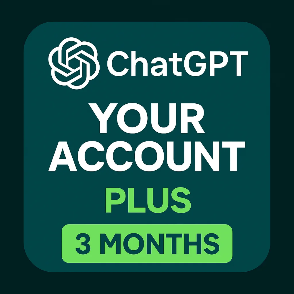 ВАШ СЧЕТ ChatGPT 5 Plus3 месяца БЕЗ КОМИСС