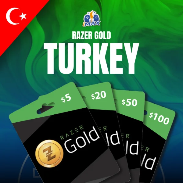 Razer Gold 5-1000 TL TRY Turkey Instant Delivery