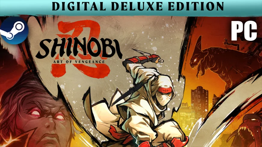 SHINOBI: ART OF VENGEANCEDELUXEВСЕ DLCSTEAMНА 90 ДН