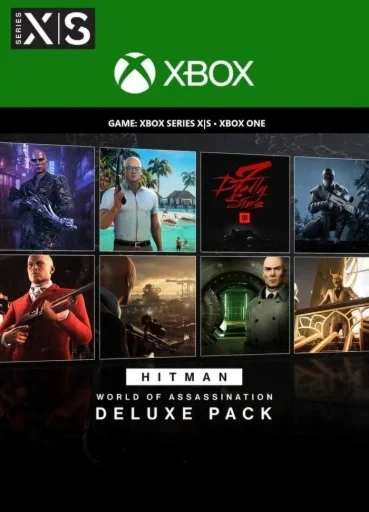 HITMAN WORLD OF ASSASSINATION DELUXE PACK XBOXКЛЮЧ