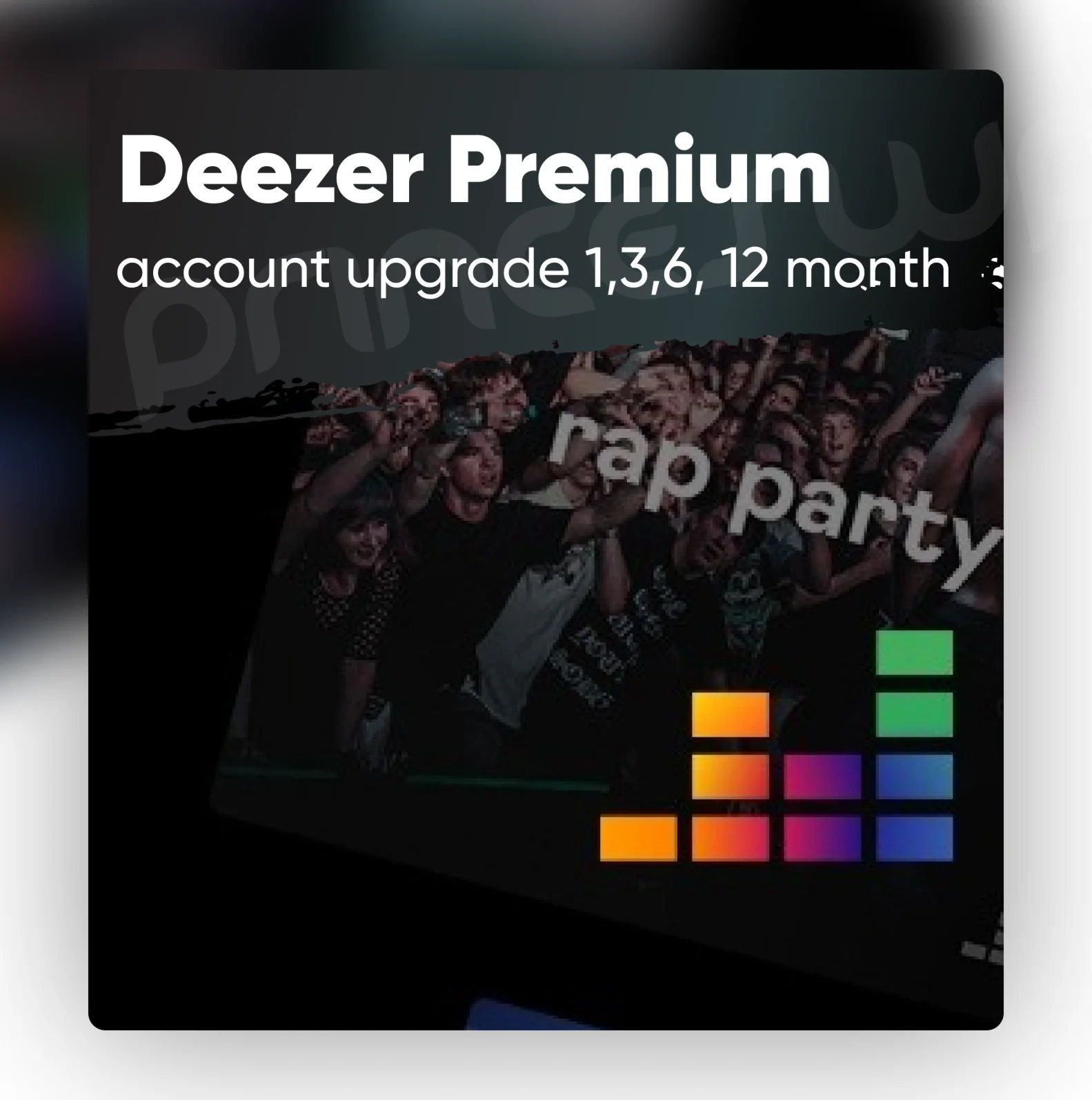 DEEZER PREMIUM ОБНОВЛЕНИЕ ПОДПИСКИ
