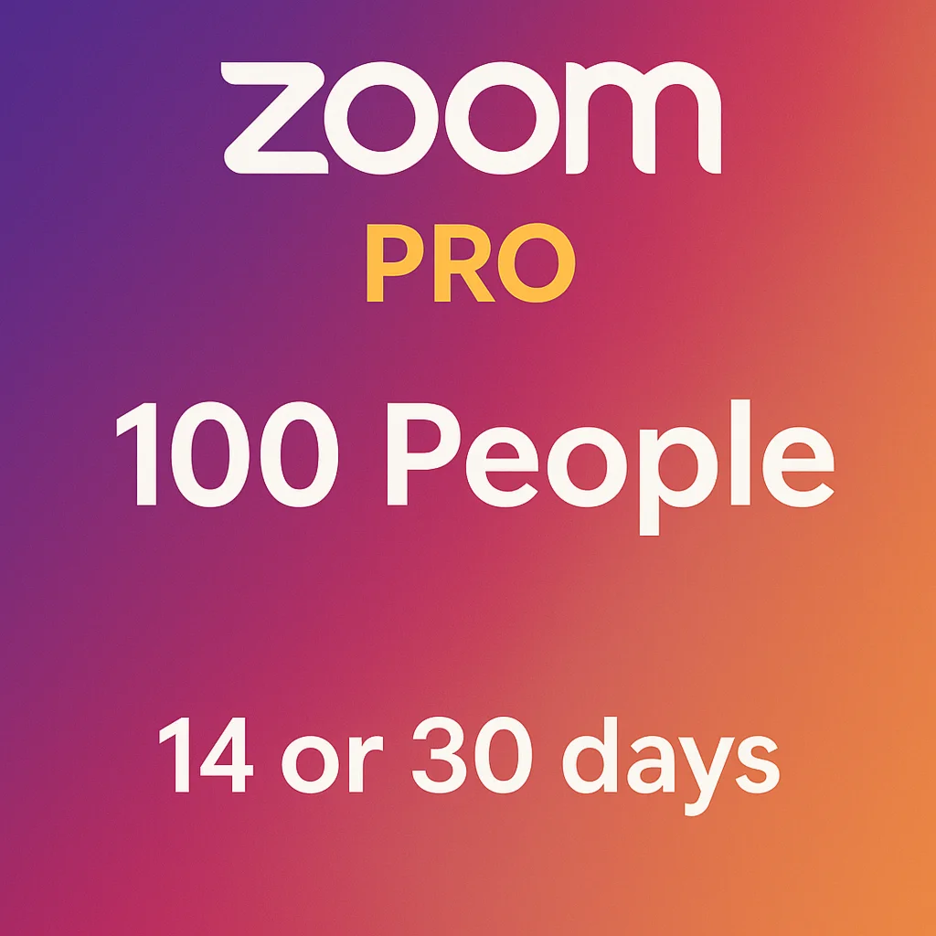 Zoom Workplace Pro подписка на ваш аккаунт