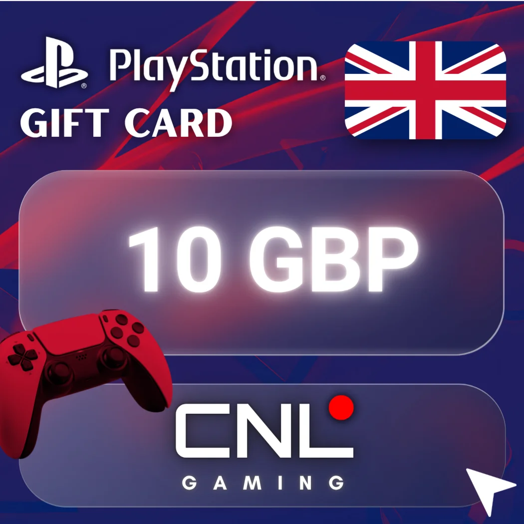 24/7 АВТО PlayStation 10 GBP подарочная карта