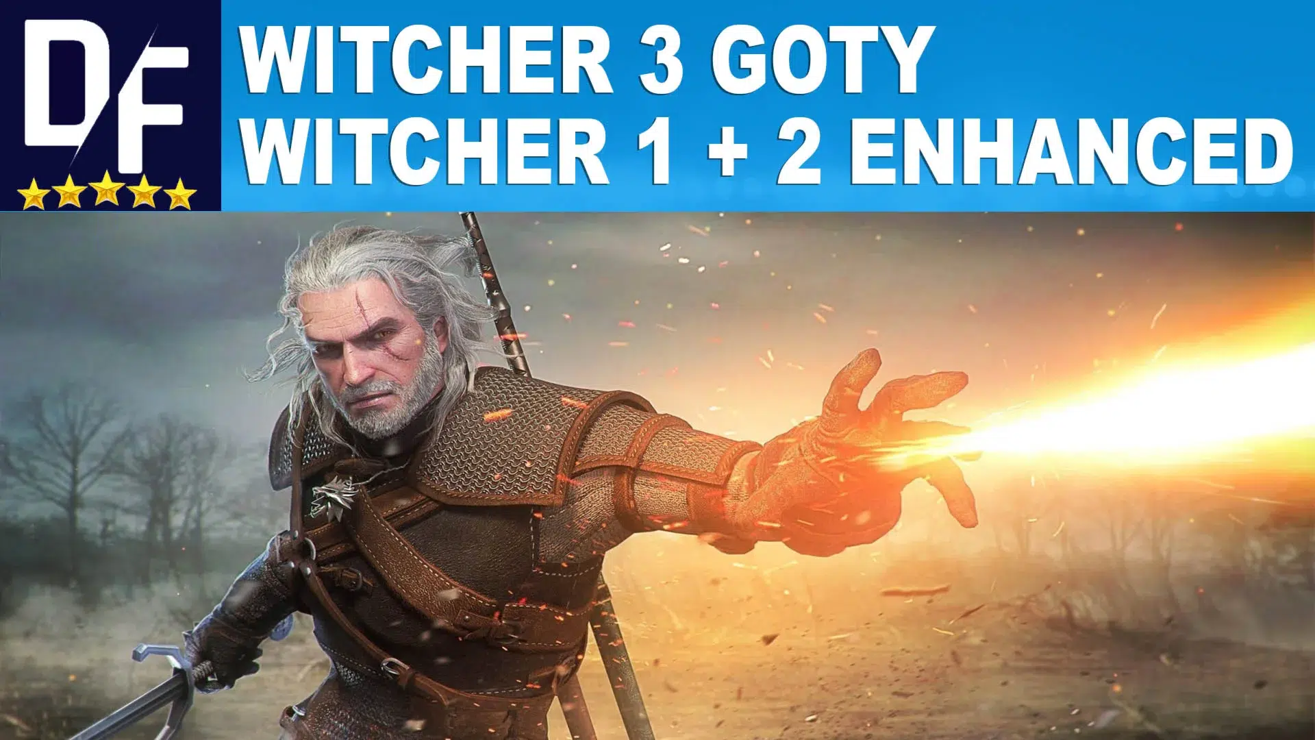 #1 ВЕДЬМАК 3 Игра года + Ведьмак 2 и 1 ВСЕ DLC