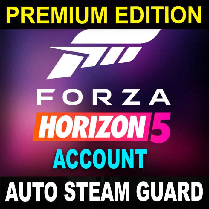 FORZA HORIZON 5PREMIUMSTEAM АККАУНТAUTO STEAM GUARD