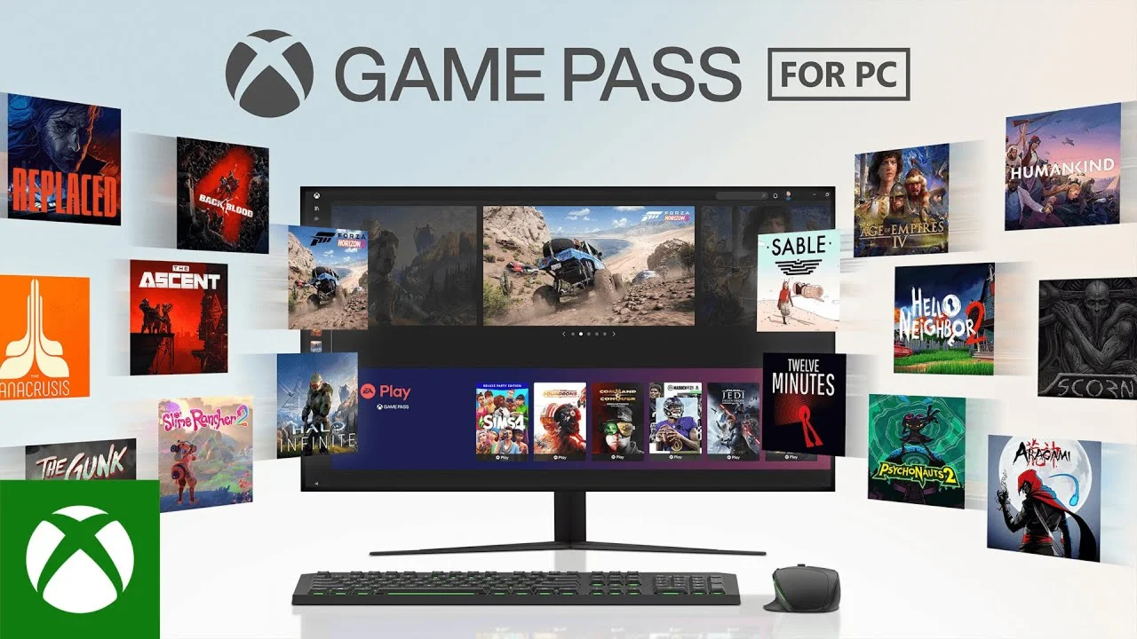 Game Pass for PC +450 Game Online WARRANTY
