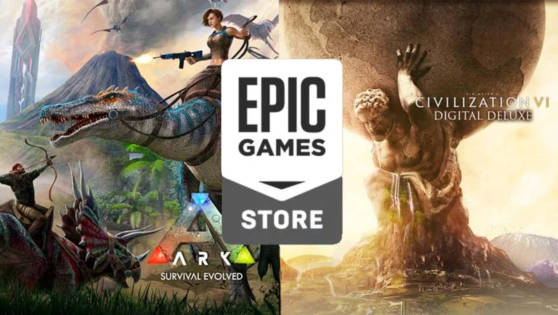 ARK + Sid Meiers Civilization VI + Borderlands EGS