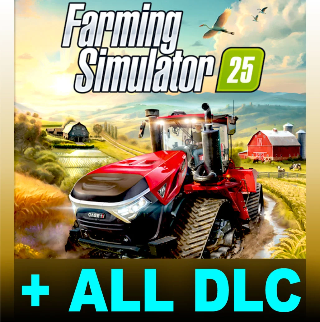 FARMING SIMULATOR 25ВСЕ ДОПОЛНЕНИЯSTEAM АККАУНТИГРЫ