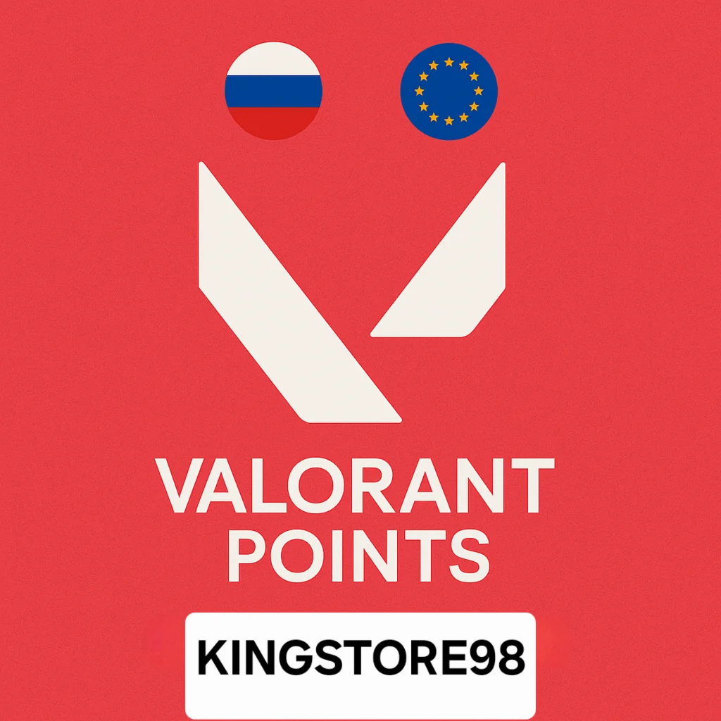 VALORANT POINTS 1000 VP RU/EU Без комиссии