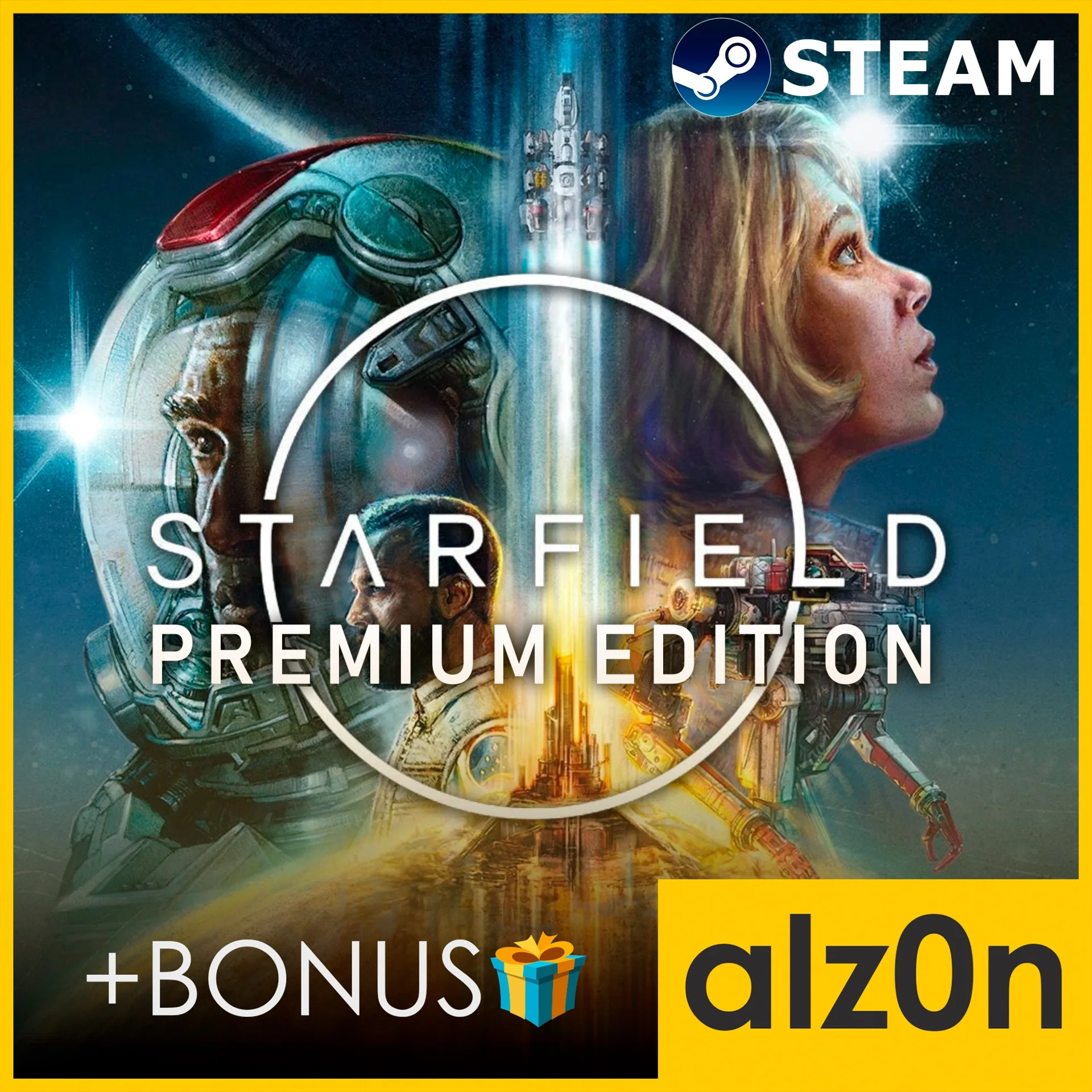 Starfield Premium + DLC Shattered Space +ПОДАРОКSTEAM
