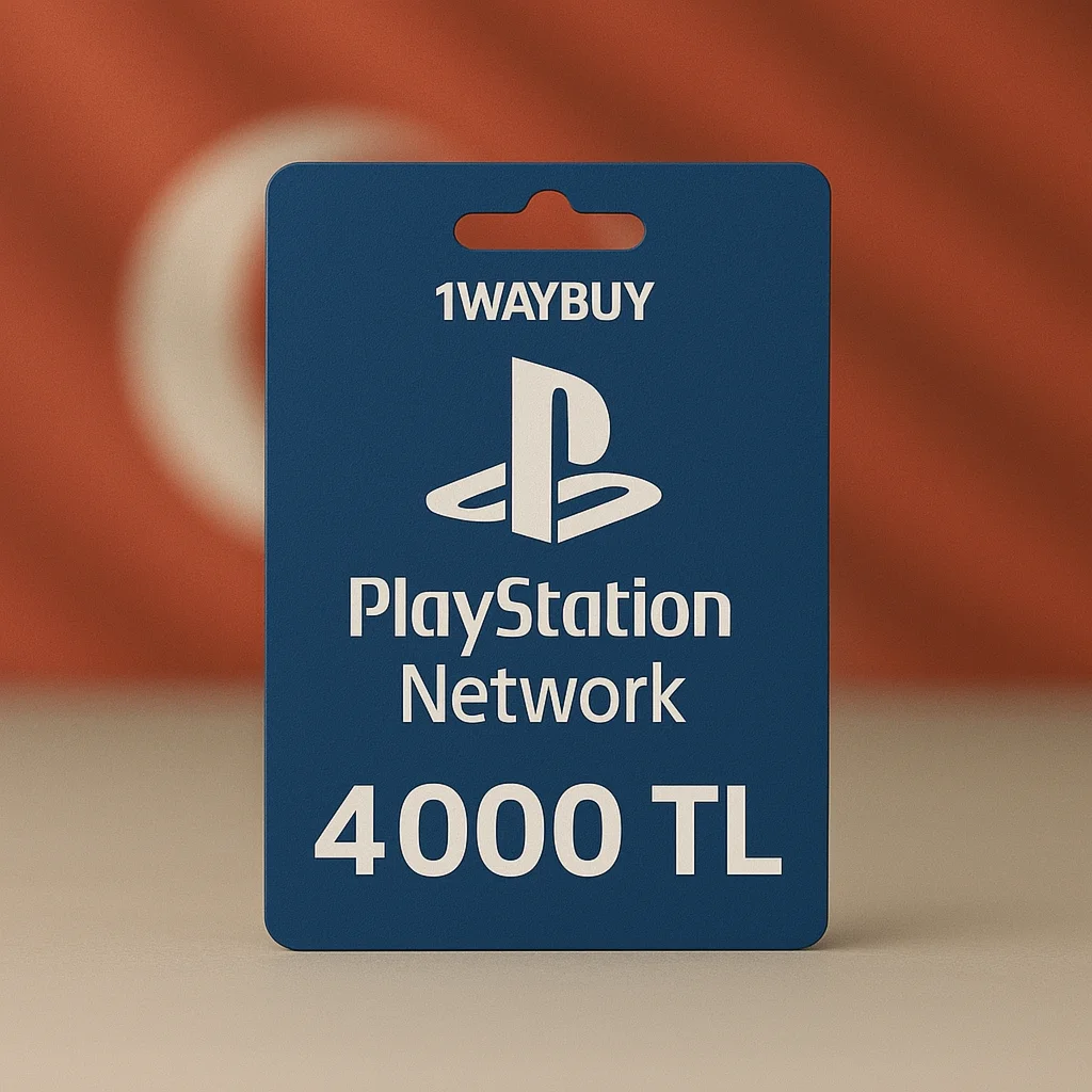ТУРЦИЯ PlayStation Netwoк 4000 TRY Подарочная карта код
