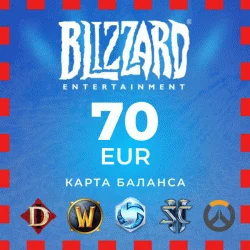 Blizzard Gift Card 70 EUR Battlenet EU-region