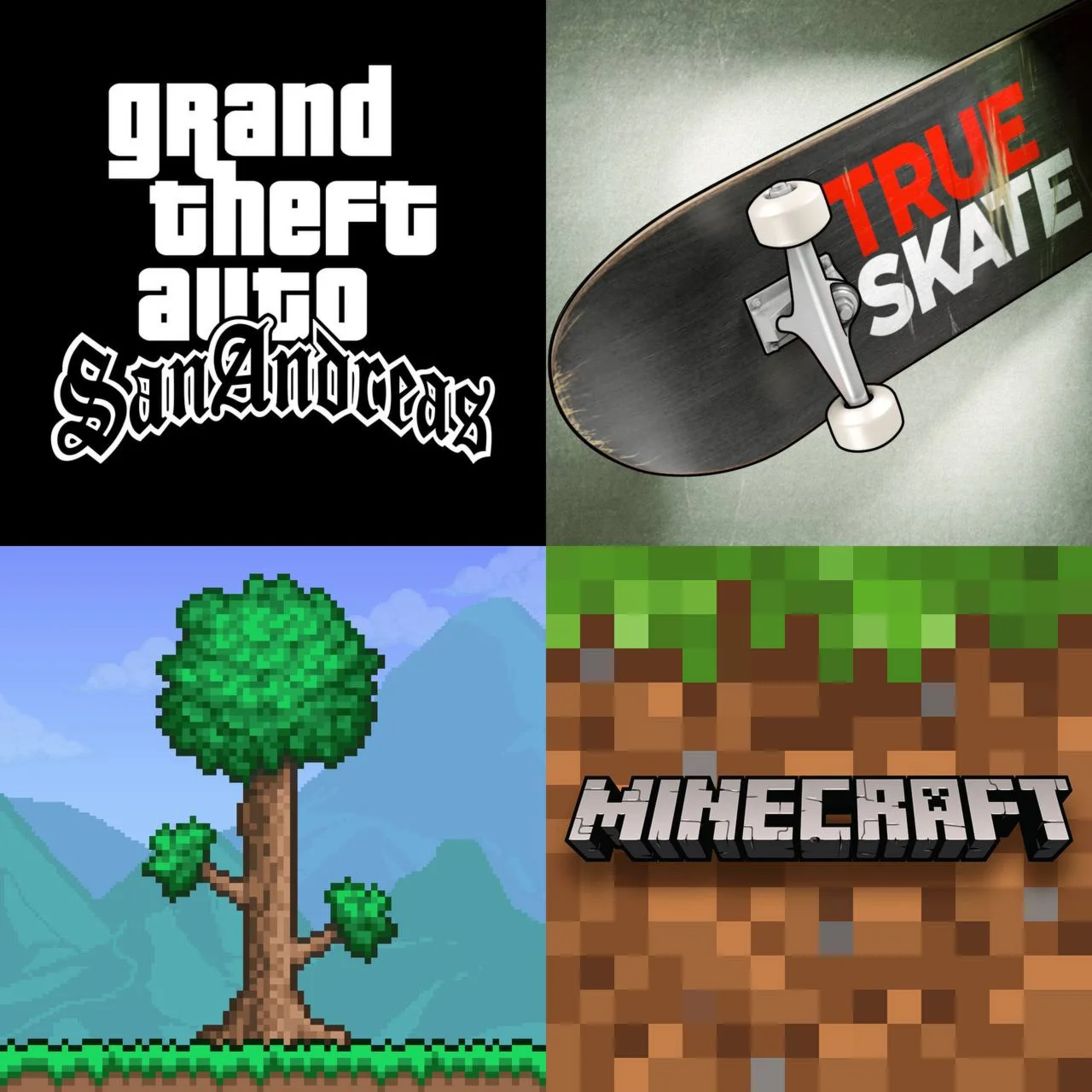 MINECRAFT + GTA + TERRARIA iPhone ios Appstore