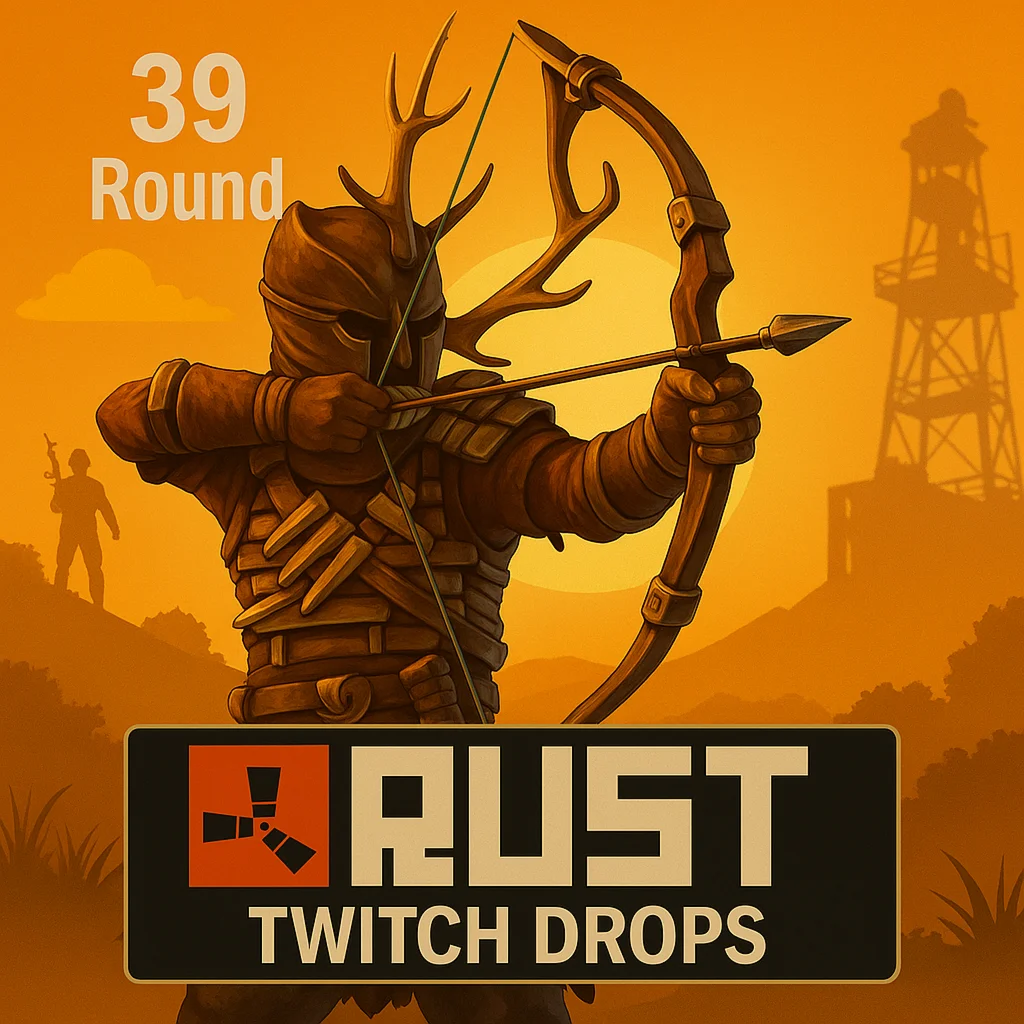 RUST TWITCH DROPS 39 РАУНД 7 СКИНОВ