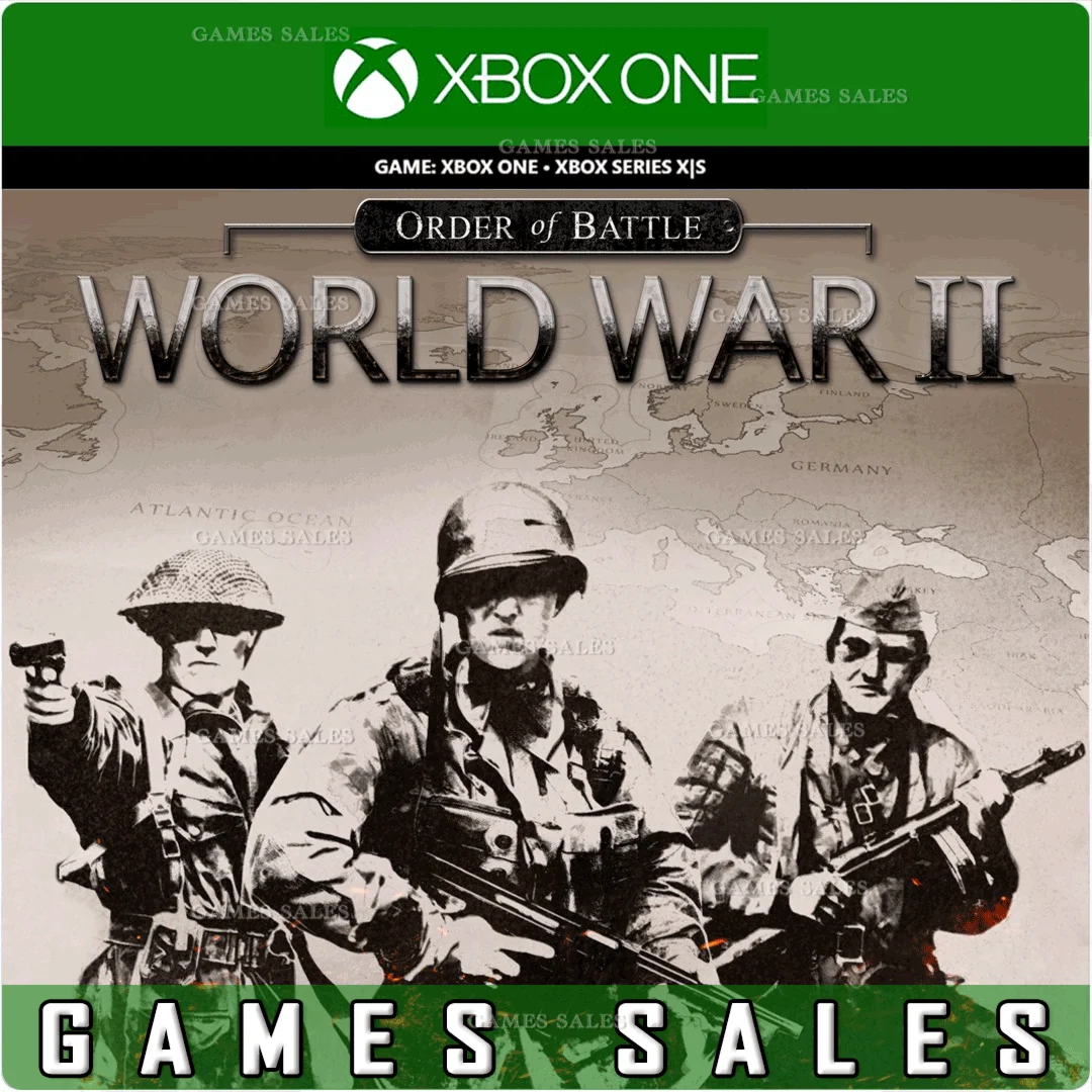 ORDER OF BATTLE: WORLD WAR IIXBOX ONEXSКЛЮЧ