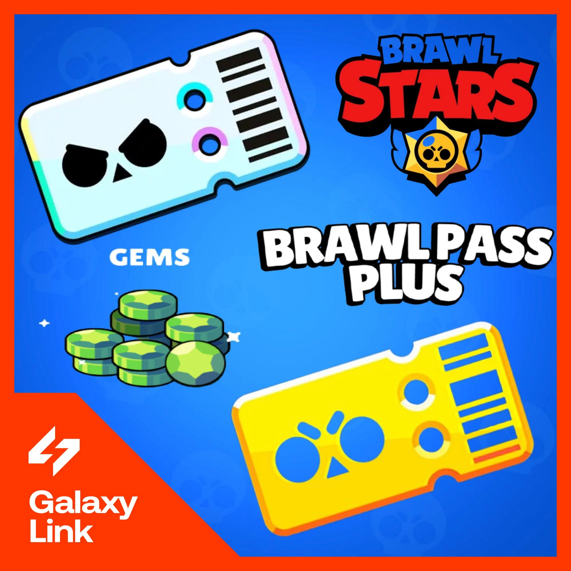 Brawl Stars - ГЕМЫ/НАБОРЫ/BRAWL PASS/PASS +