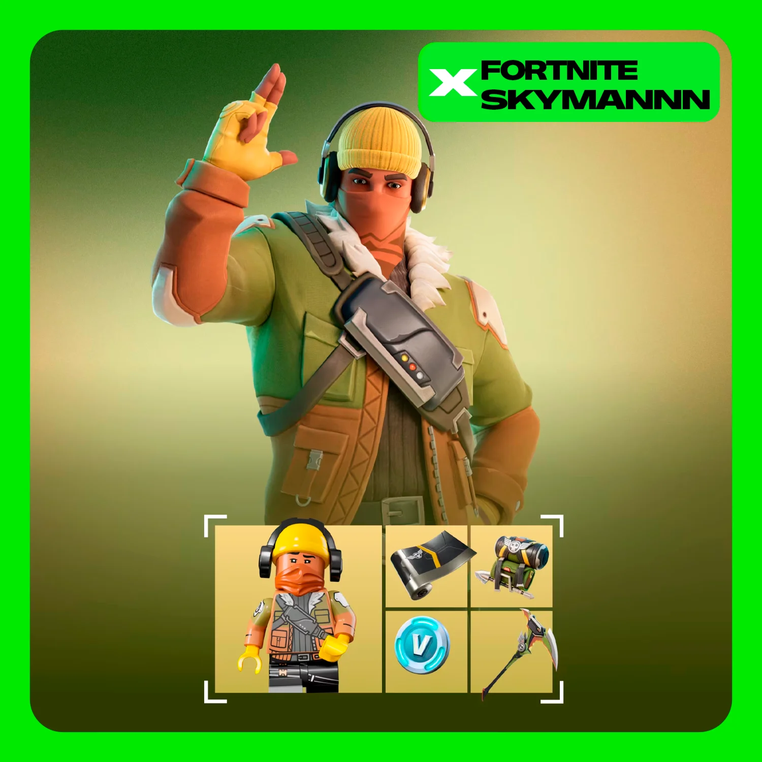 FORTNITE: Король рапторов + 600 Vb XBOXPC Активация