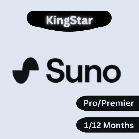SUNO AI PRO PREMIER 1/12 МЕСЯЦЕВ ПРОДЛИТЕ СВОЙ АК