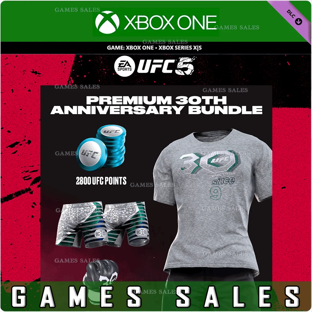 UFC 5 - PREMIUM 30TH ANNIVERSARY BUNDLEXBOXКЛЮЧ