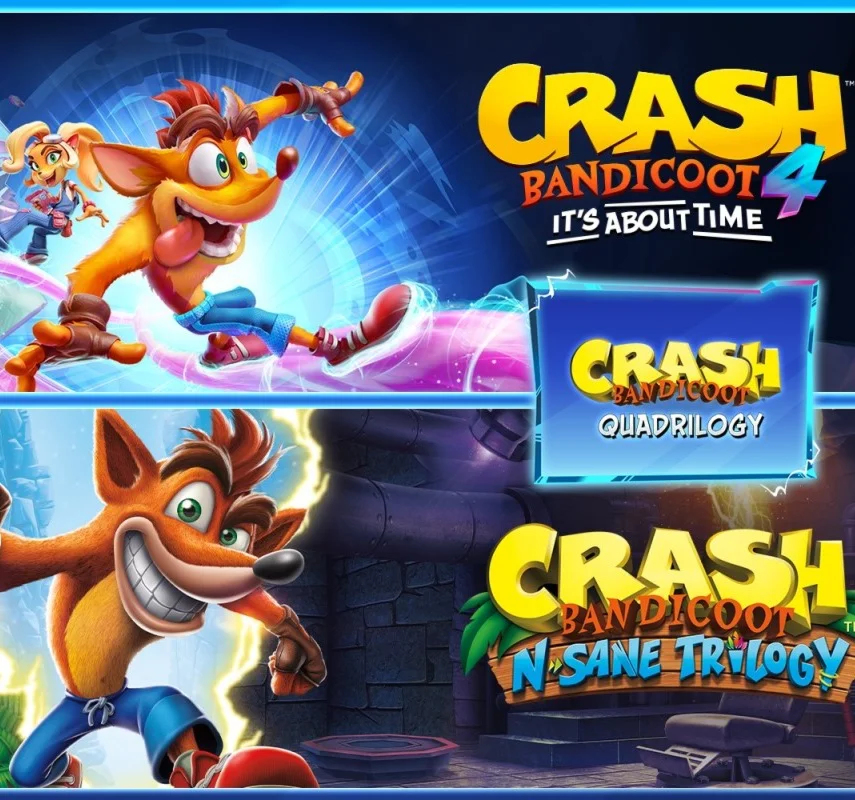 Crash Bandicoot - Quadrilogy Bundle Xbox One/Ключ