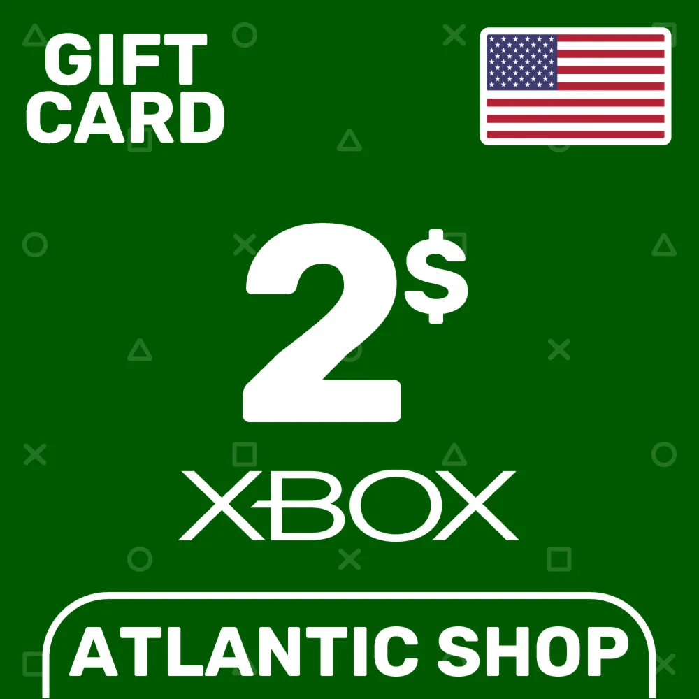 Карта Пополнения Xbox 2 USD США