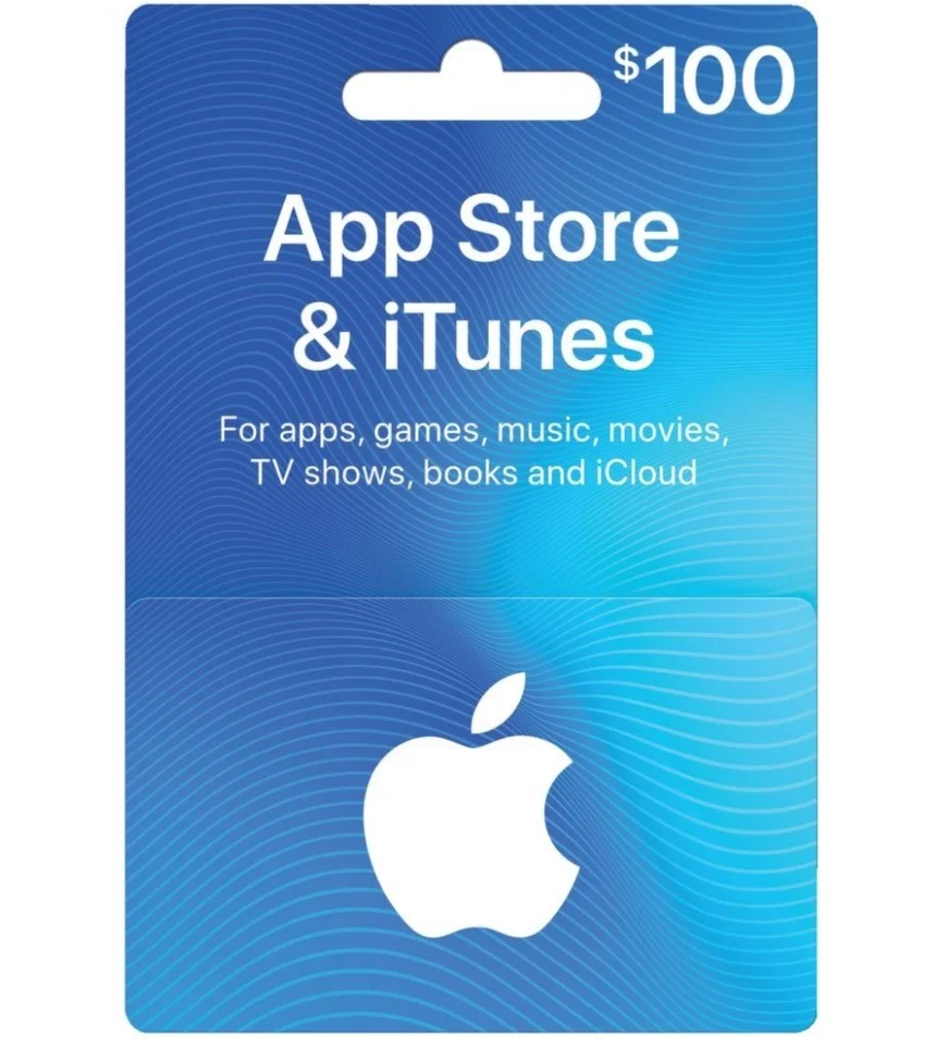 iTunes Gift Card 100 USA - без комиссии