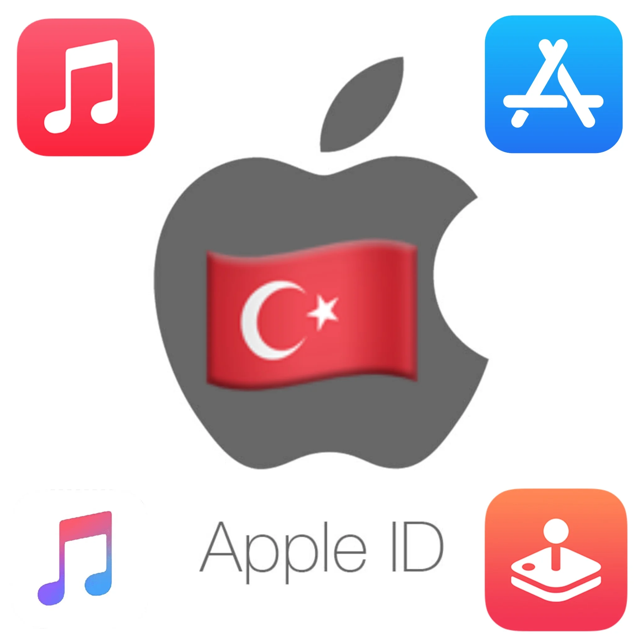 ЛИЧНЫЙ APPLE ID ТУРЦИЯ НАВСЕГДА iPhone ios AppStore