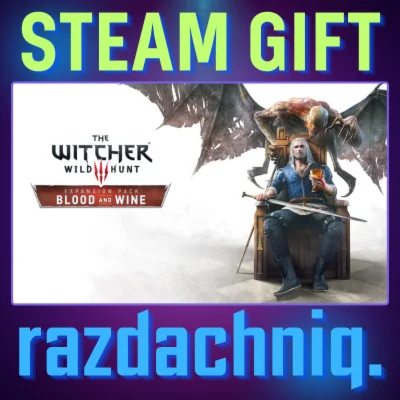 Ведьмак 3 Дикая Охота Кровь и вино Steam/РФ/СНГ