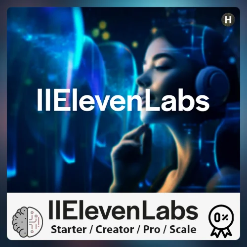ELEVENLABSПРОДЛЕНИЕ/ПОДПИСКА - 1 МЕСЯЦ
