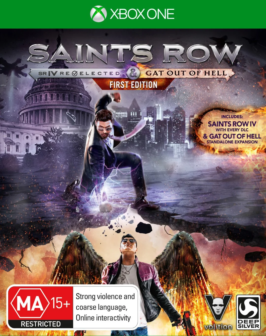 Saints Row IV Re-Elected &amp Gat out of Hell XBOX Ключ