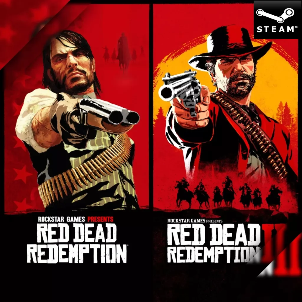 Red Dead Redemption 2 + RED DEAD REDEMPTION +DLCSTEAM