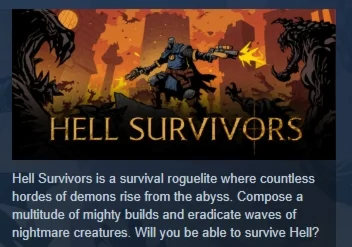 Hell Survivors АВТОДОСТАВКА STEAM РОССИЯ