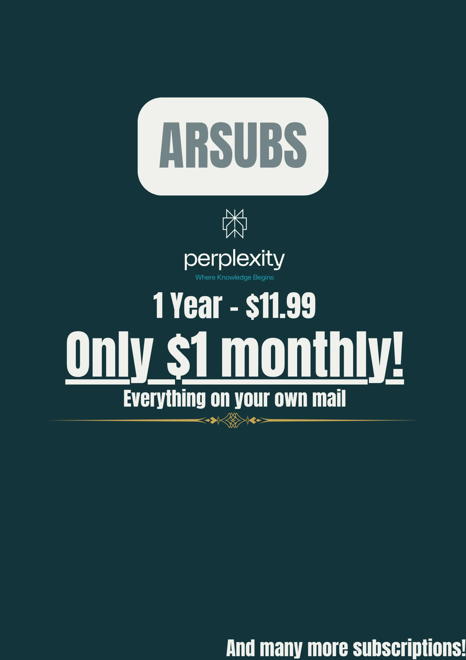 Perplexity AI Pro Собственный Email ежегодно 1199