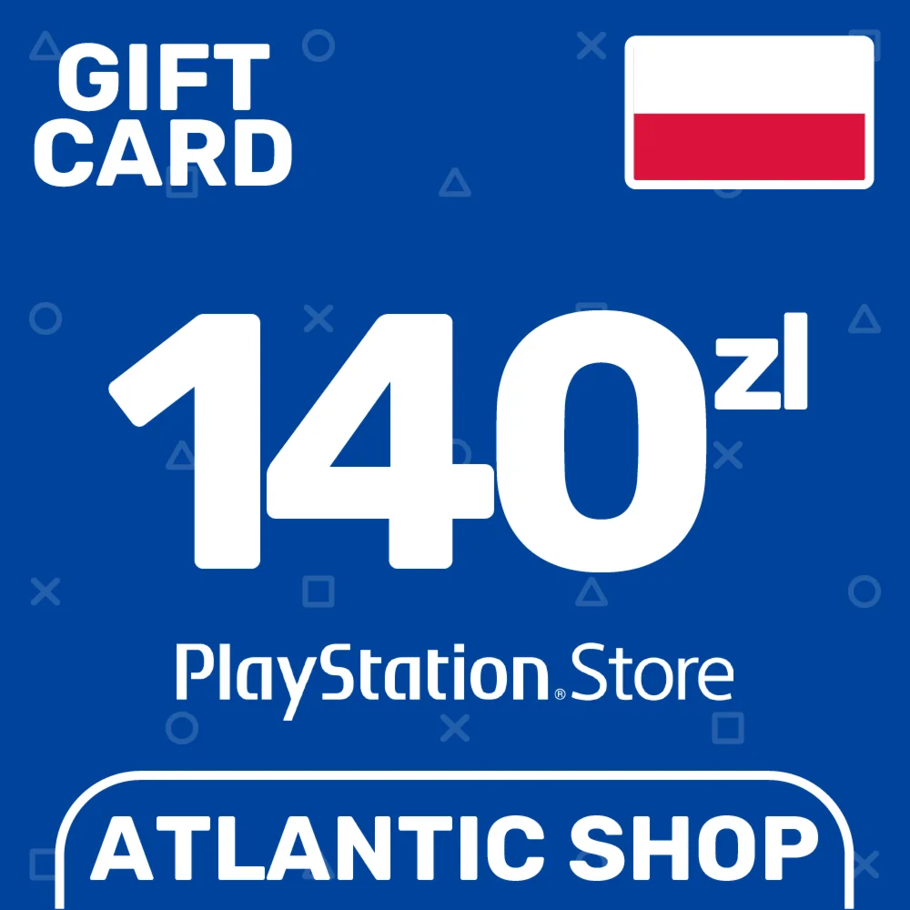 Карта Пополнения PSN 140 Злотых PLN Польша