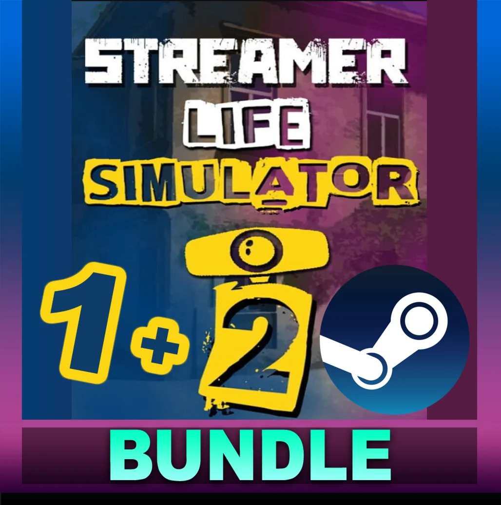 STREAMER LIFE SIMULATOR 2 + 1STEAM АККАУНТ + ИГРЫ