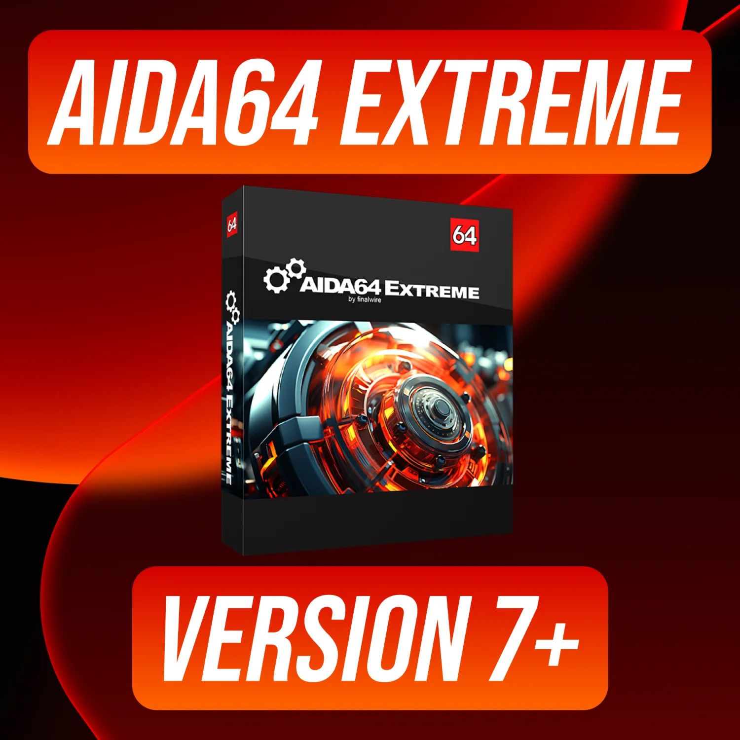 AIDA64 Extreme Edition 7+ ключ активации Бессрочно