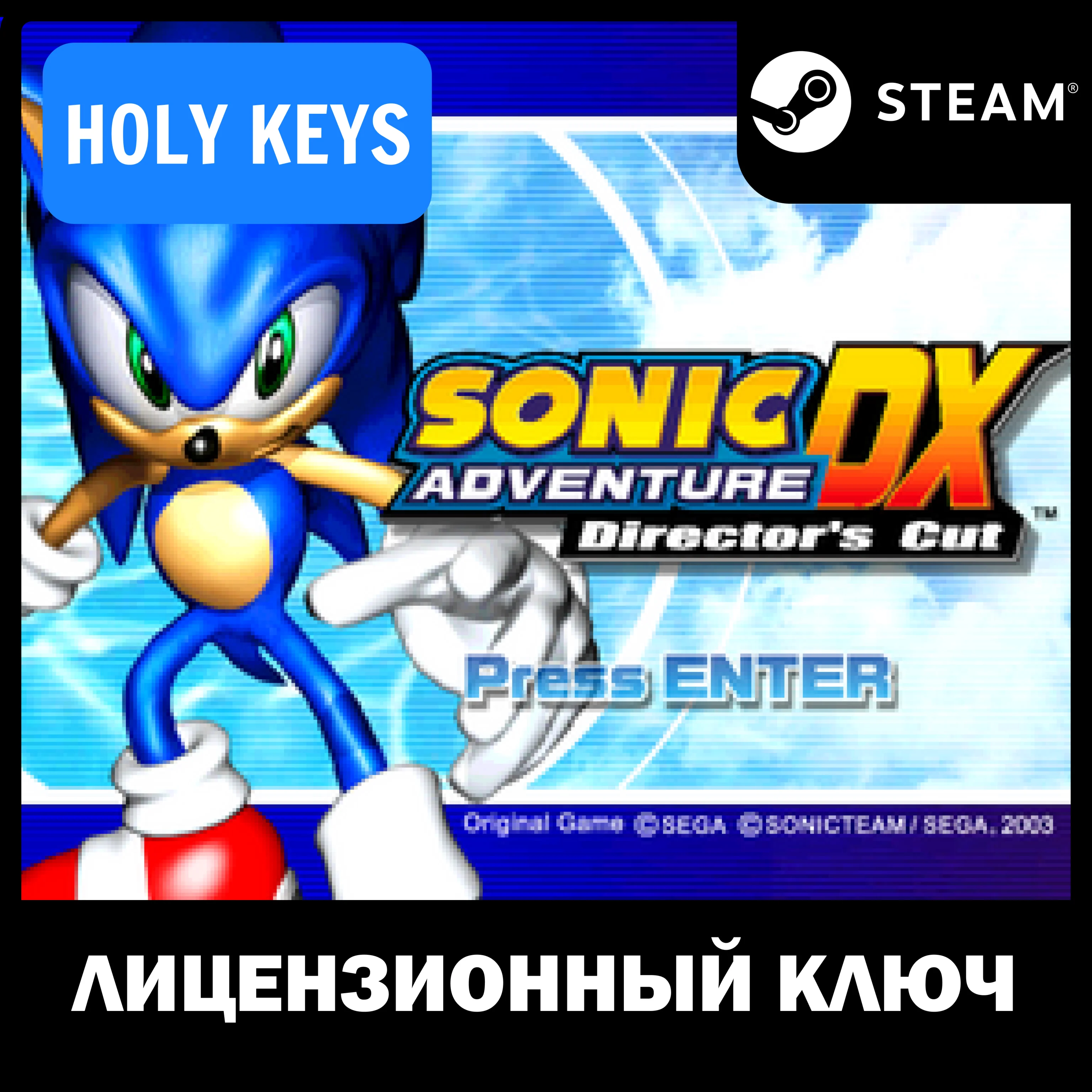 Sonic Adventure DX STEAM КЛЮЧ РФ-МИР + Бонус