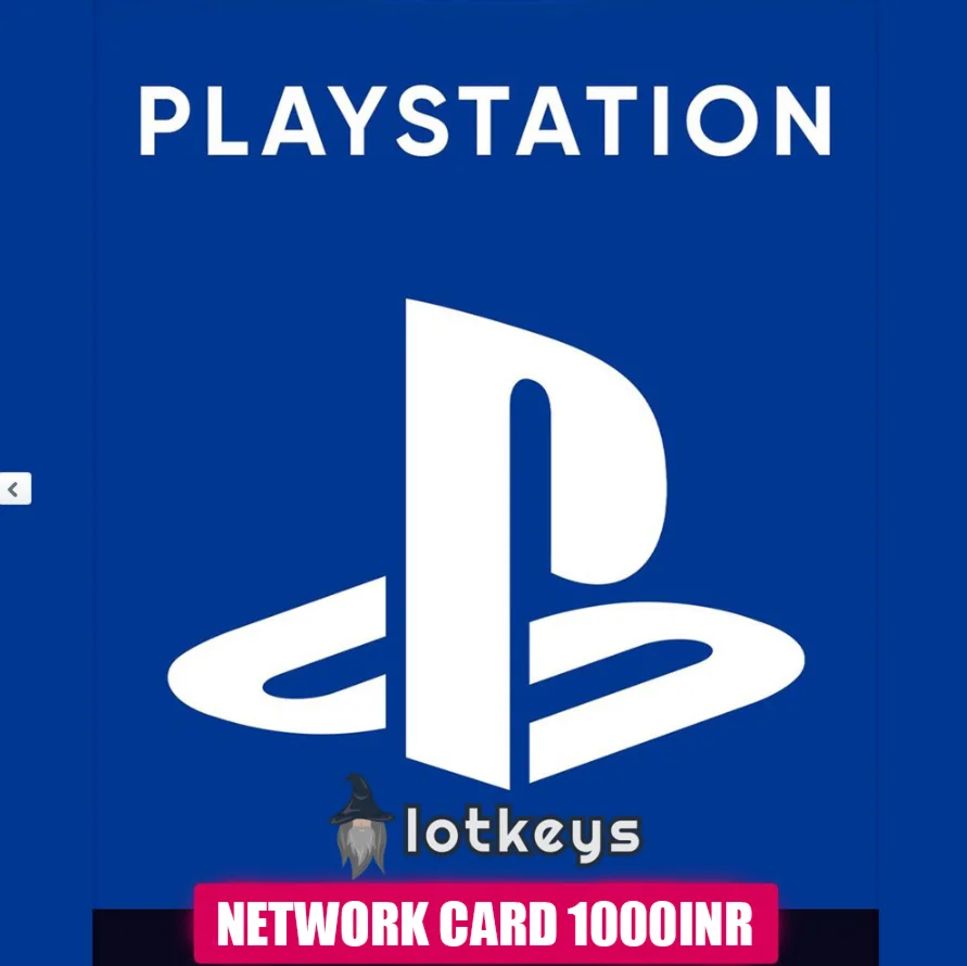 Playstation Сеть 1000 INR в подарок Card