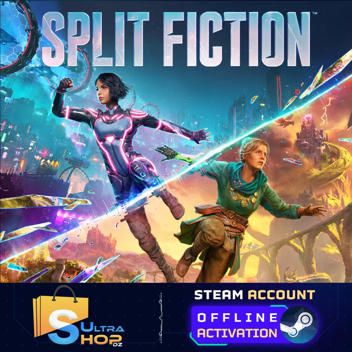 Split Fiction - Steam Offline Account +&nbsp13&nbspGames