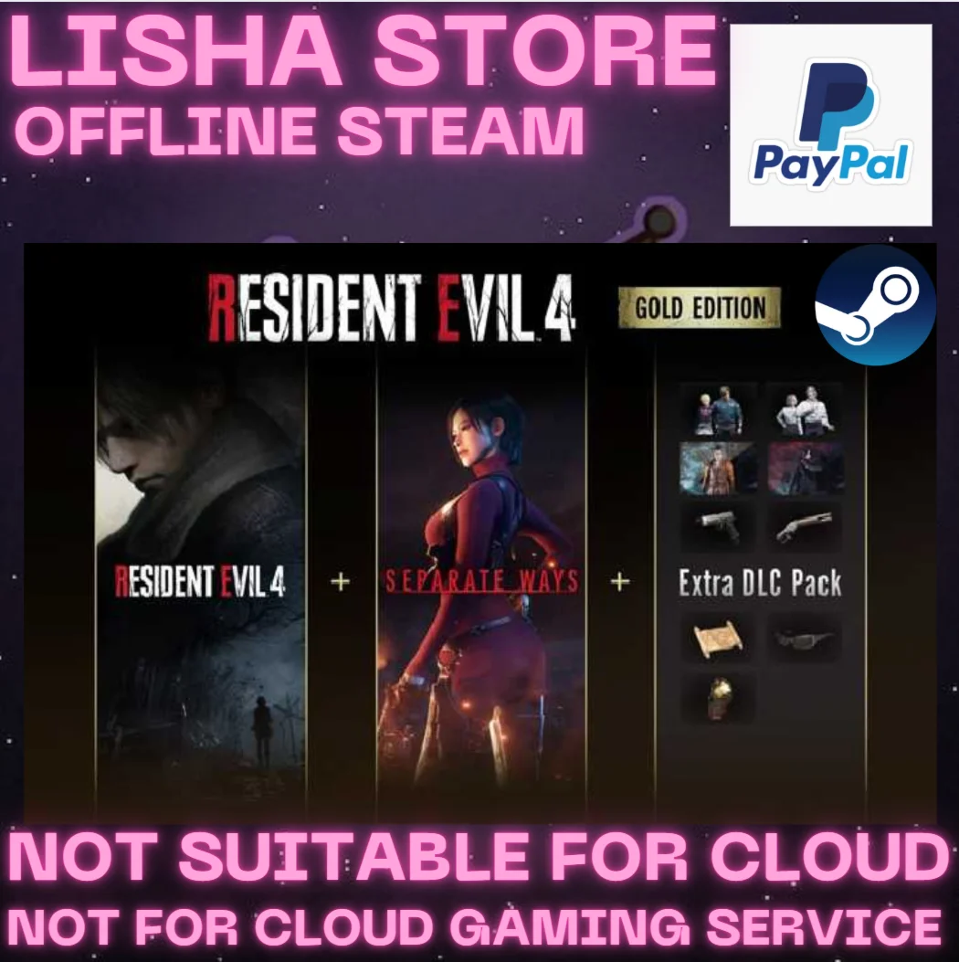 Resident Evil 4 Gold Edition Separate Ways DLC PAYPAL