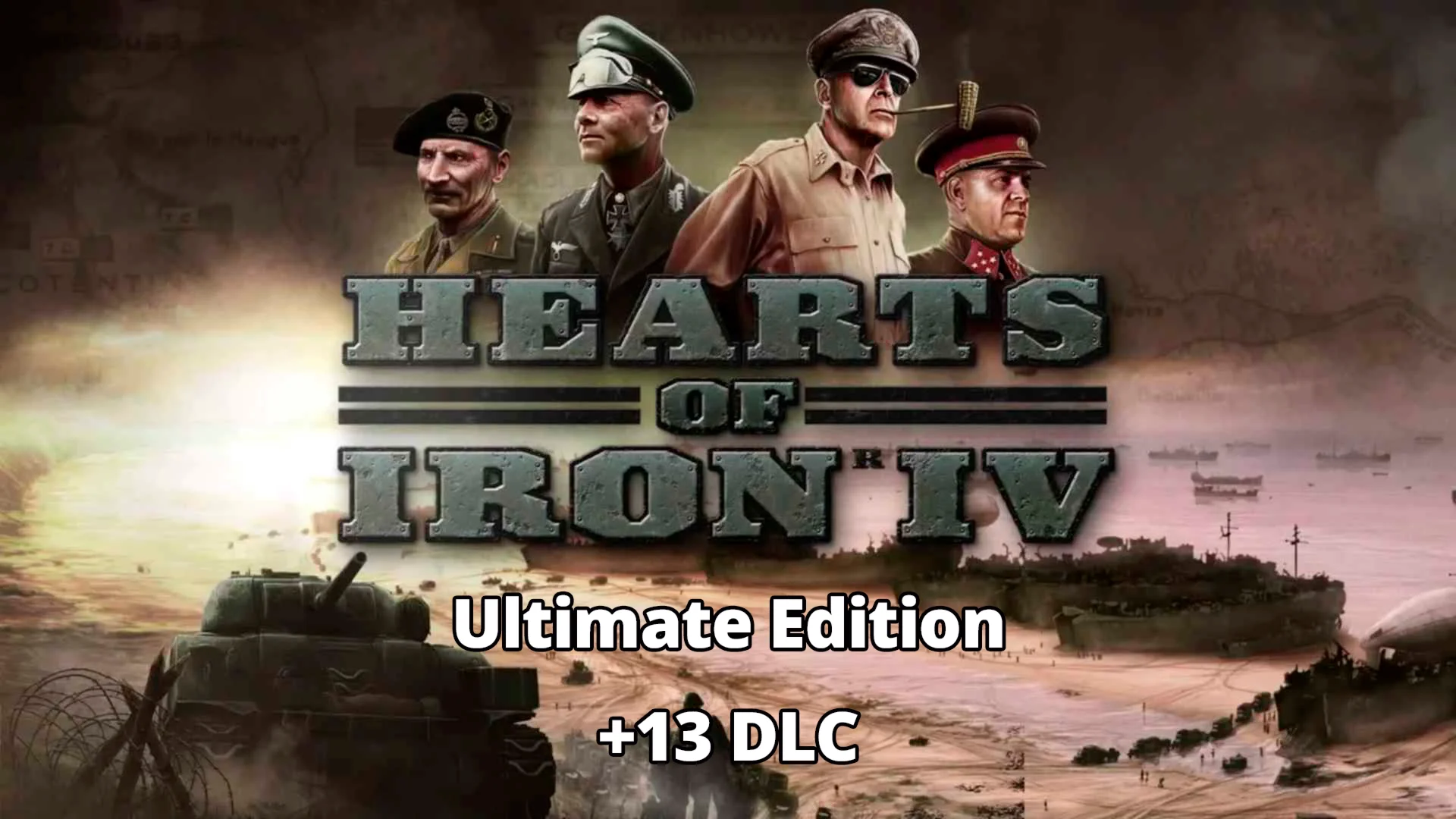Hearts of Iron IV: Ultimate Bundle +13 DLC - STEAM