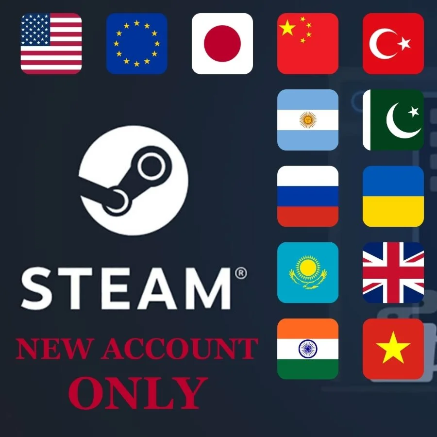 Изменить регион Steam ТОЛЬКО ДЛЯ НОВЫХ аккаунтов Steam