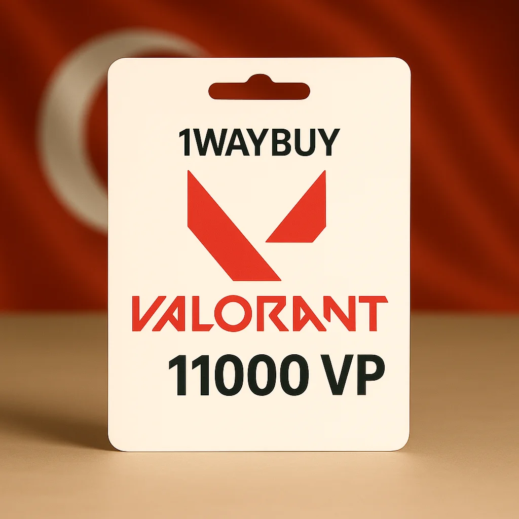 ТУРЦИЯВАЛОРАНТ ПОИНТЫ 11000 VPПодарочная карта код