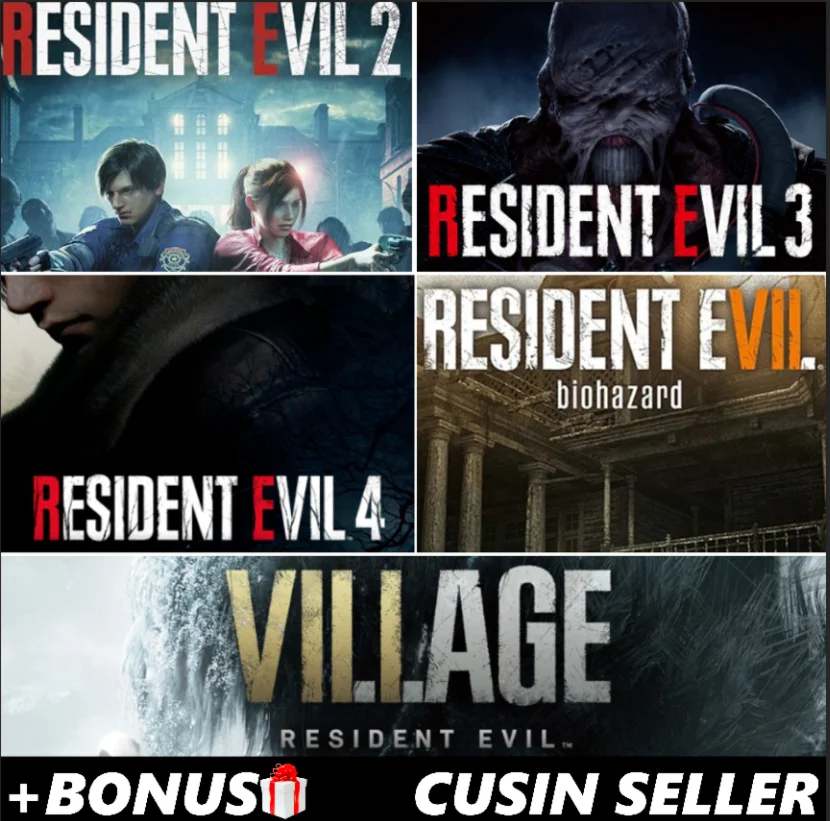 Resident Evil 3 + ВСЕ РЕМЕЙКИ + ПОДАРОК