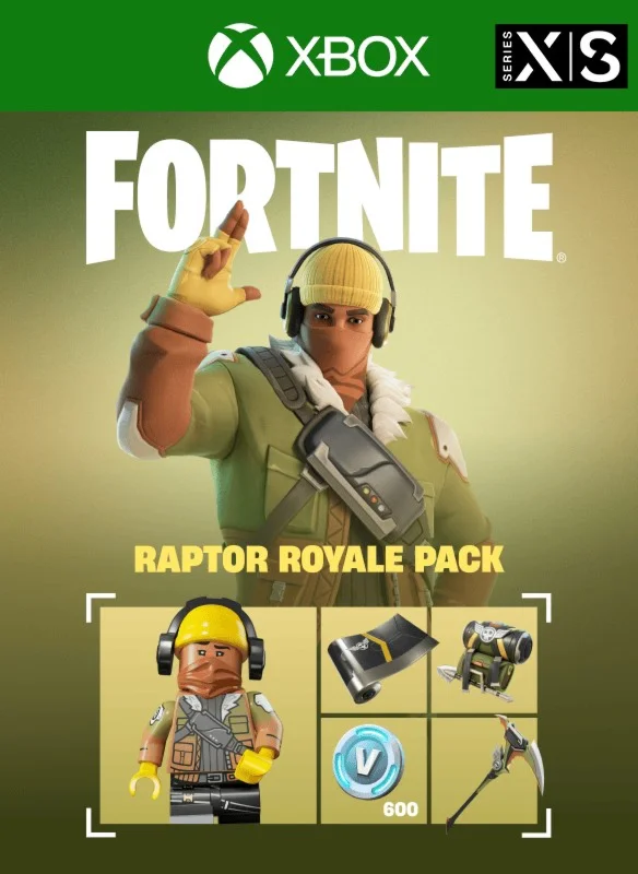 600 V-BUCKS Fortnite Raptor Royale Pack XBOX key