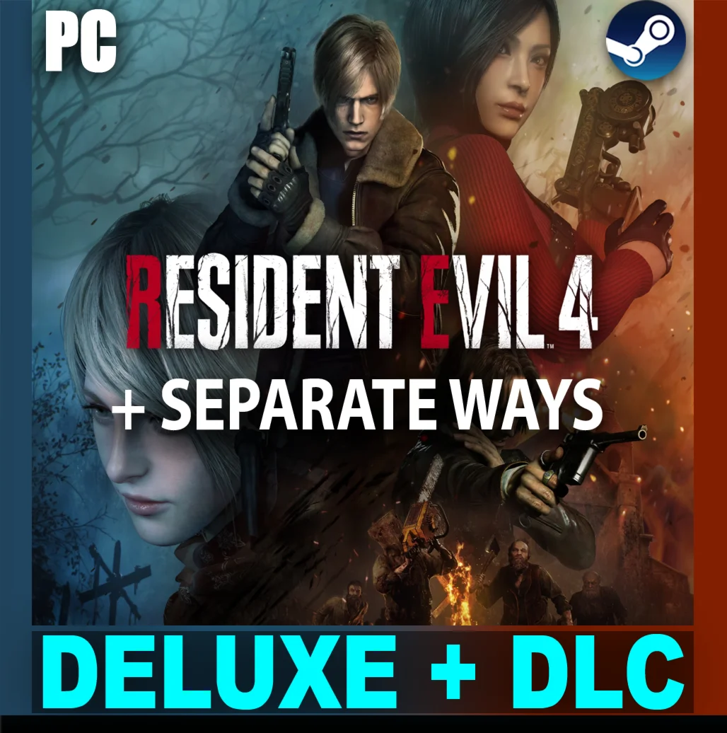 RESIDENT EVIL 4REMAKEDELUXE + DLCSTEAM АККАУНТ
