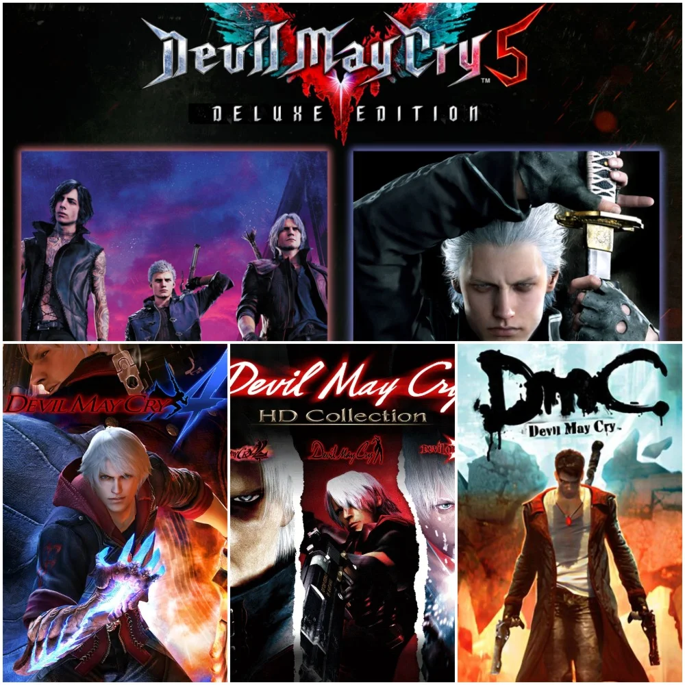 Общий аккаунт Devil May Cry 5 + ВСЕ ЧАСТИ