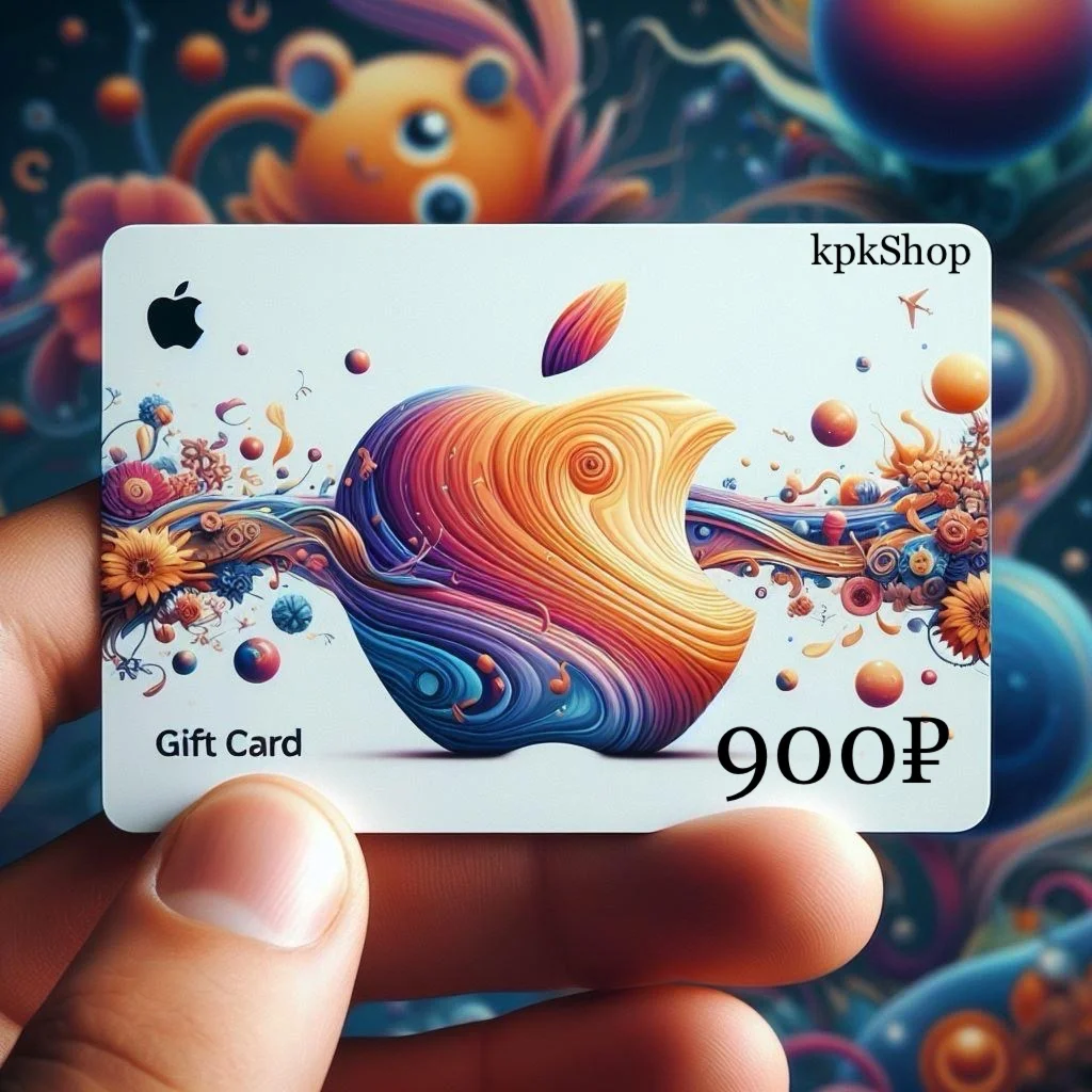 Пополнение Apple ID на 900руб код AppStore 900