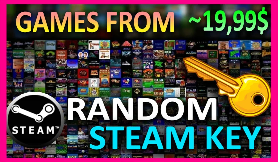 Steam Random Key Игры от 1999 REGION FREE